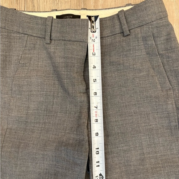 J. Crew Wool Blend Gray Dress Pants Trousers size 00 - Picture 8 of 11